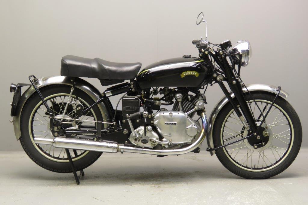 Vincent Comet 1952 Classic Rally Motorcycle