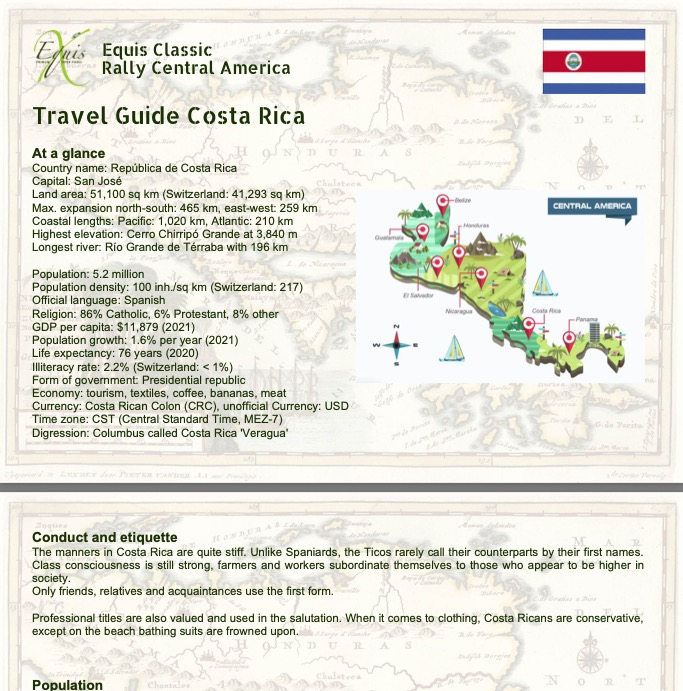 Costa Rica Travel Guide Information