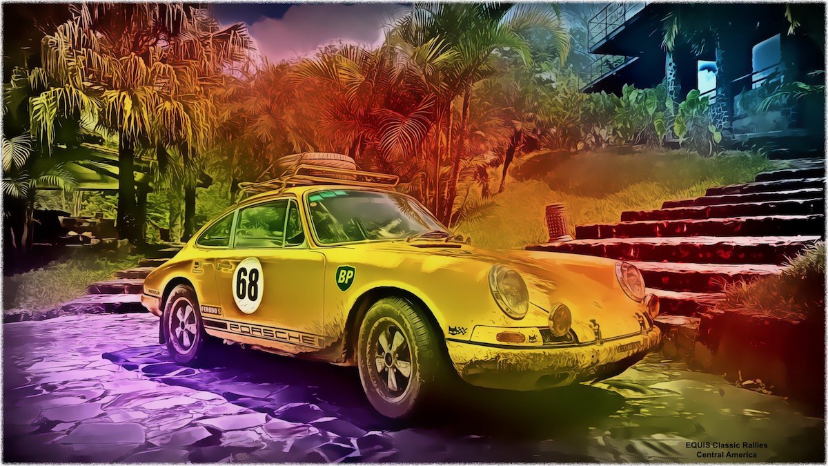 Equis Rallyes Porsche 911 Fahrzeug Costa Rica